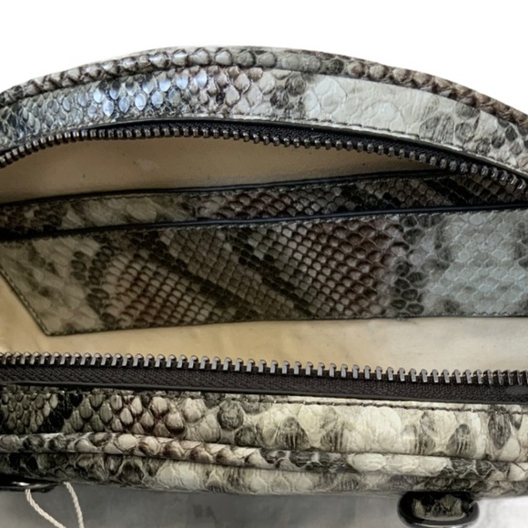 Abbie & Emmie Crossbody Animal print Snakeskin Bag Convertible Clutch Multicolor - Picture 8 of 9